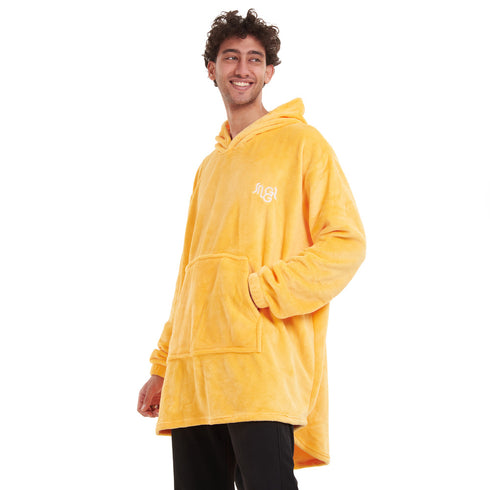 Snuggs Blanket Hoodie Yellow